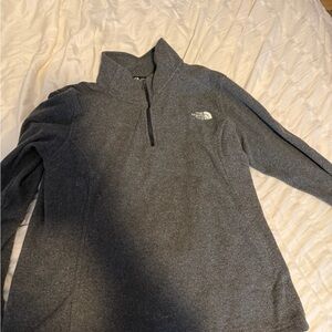 The North Face Gray Quarter-Zip Sweatshirt
